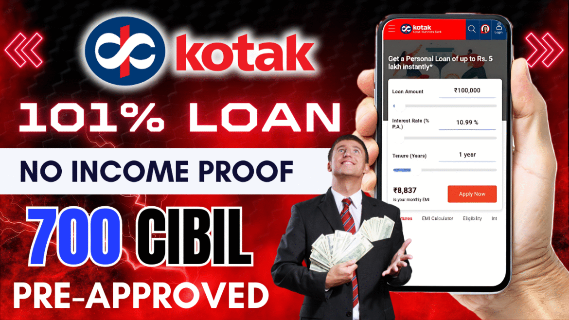 कोटक महिंद्रा बैंक प्री-अप्रूव्ड लोन